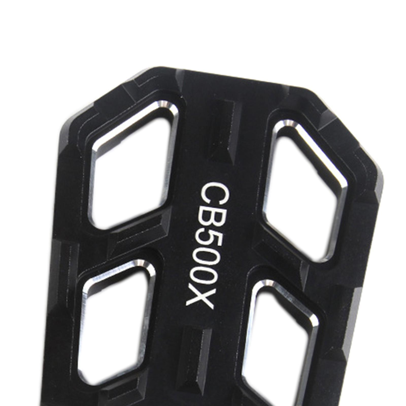 Motorcycle Pedals Rest Footrests for CB500X Accessories Black