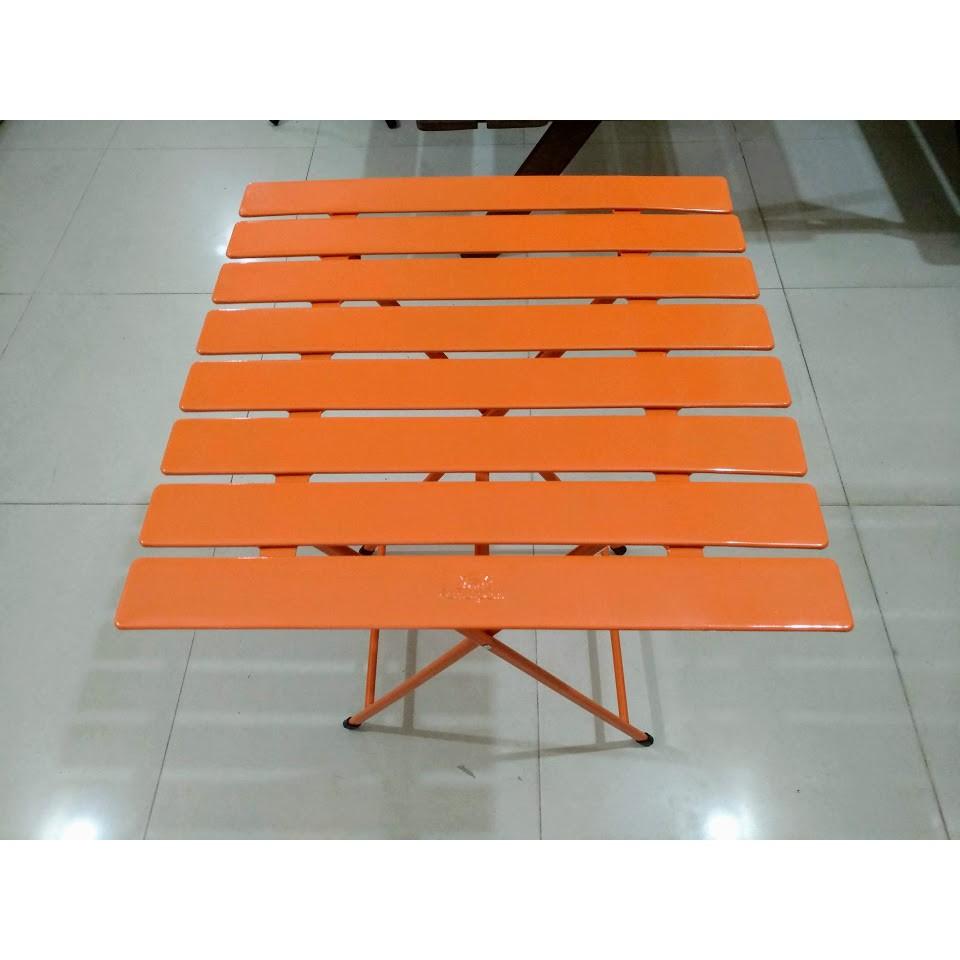 Bàn sắt cafe color size lớn