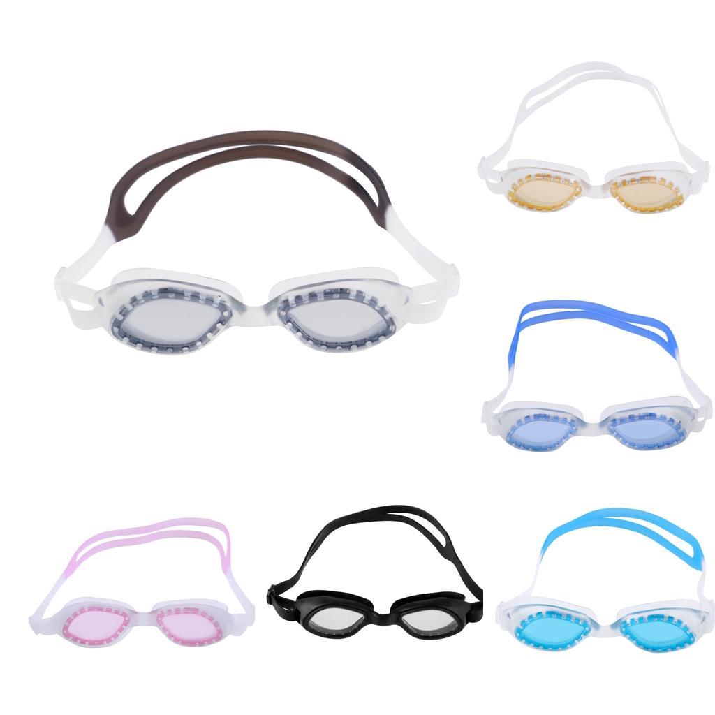 Kids Boys Girls Anti-Fog UV Protection Waterproof Soft Silicone Swimming Goggles Glasses Eyewear - Various Colors