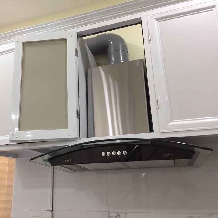 Máy Hút Khói Khử Mùi Kính Cong 7 Tấc Kaff KF-GB706 - Hàng Chính Hãng