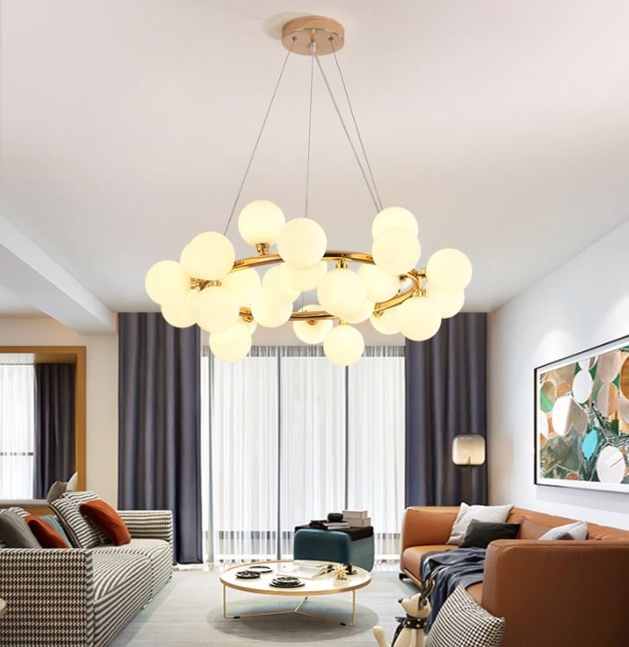 Đèn chùm PASTO phong cách châu Âu sang trọng trang trí nhà cửa hiện đại