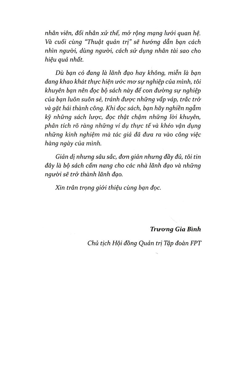 Tứ Thư Lãnh Đạo - Thuật Lãnh Đạo (Tái Bản 2022)
