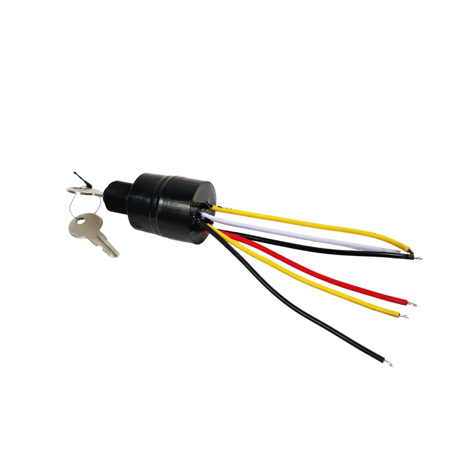 Ignition Key Switch Boat Push to Choke for  Outboard Accessory