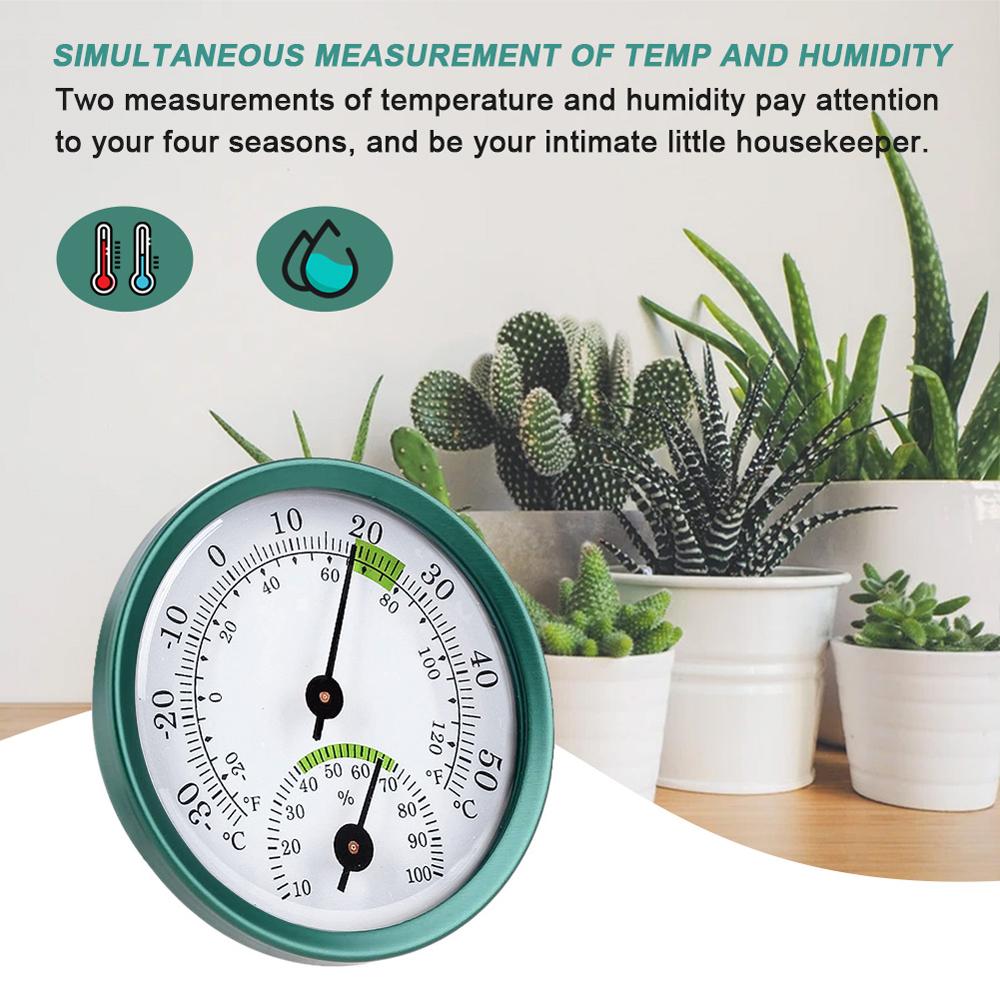 Portable Home Office Hygrometer Indoor Wireless Wall-mounted Humidity Meter and Temperature Meter 2-In-1 Temperature And Humidity Monitor