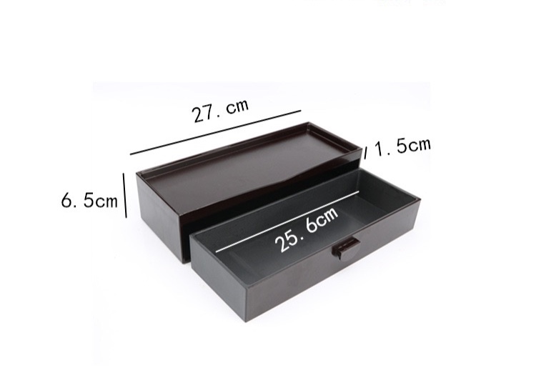 Hộp Đựng Muỗng Đũa Nhựa ABS Có Ngăn Kéo 2 Trong 1