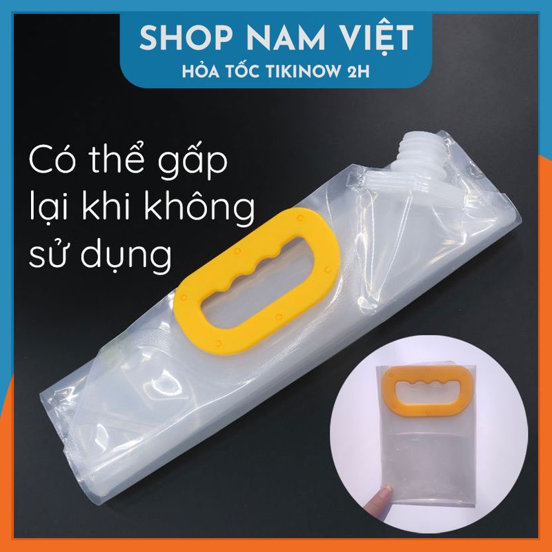 Túi Đựng Nước Cắm Trại, Du Lịch, Gấp Gọn Được