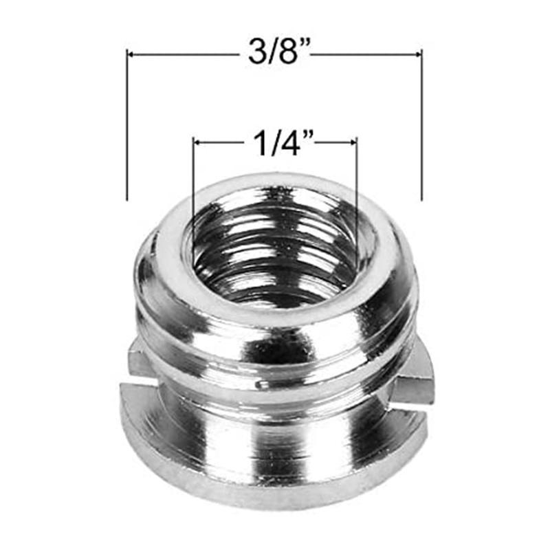 Bộ 20 Ốc Vít 1 / 4 &quot;3 / 8&quot; Hai Đầu Gắn Giá Đỡ Máy Ảnh Slr