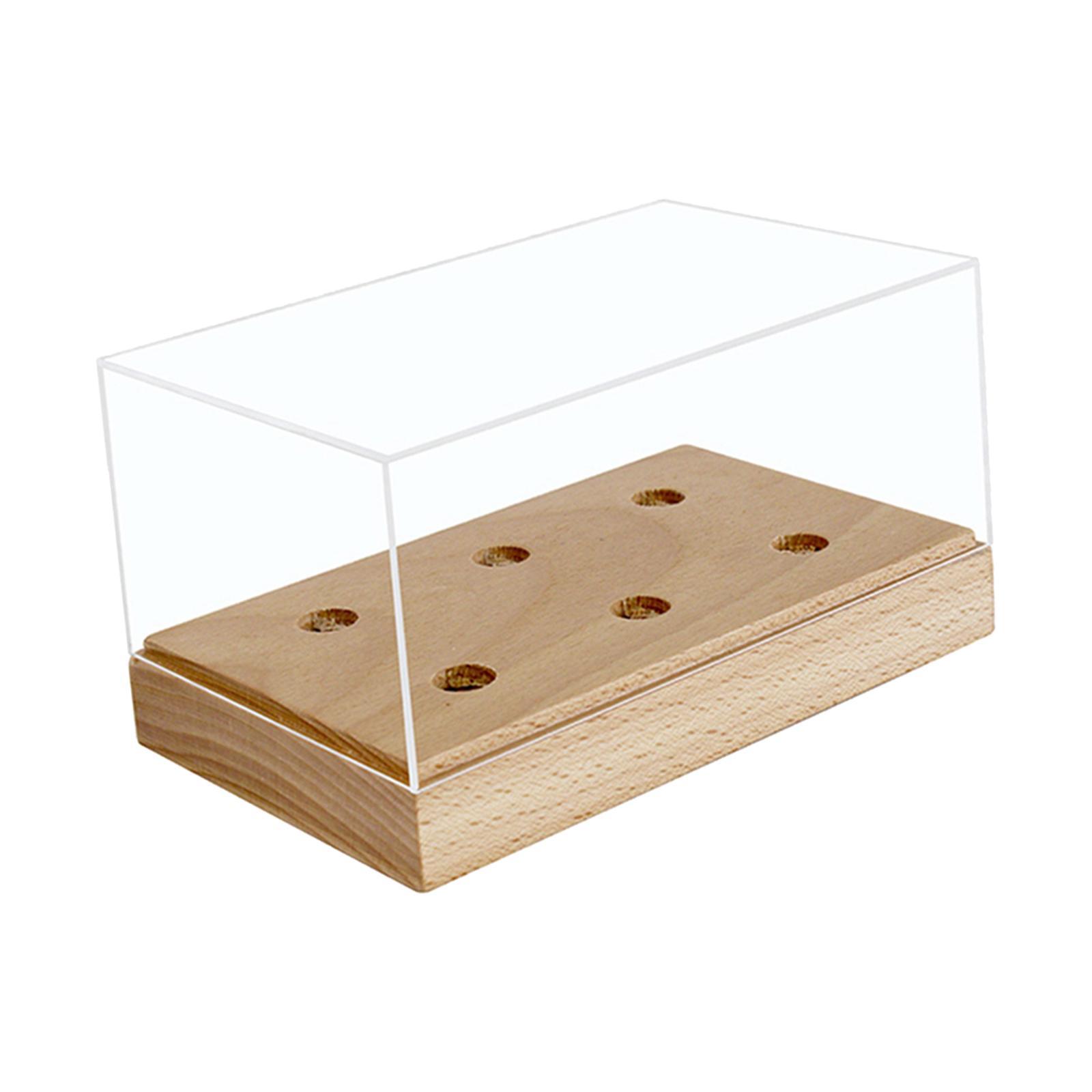 Clear Turntable Headshell Storage Box Accs Cartridges Keeper Phono shell cases Decorative Protection Dus long play Durable Practical for Displaying