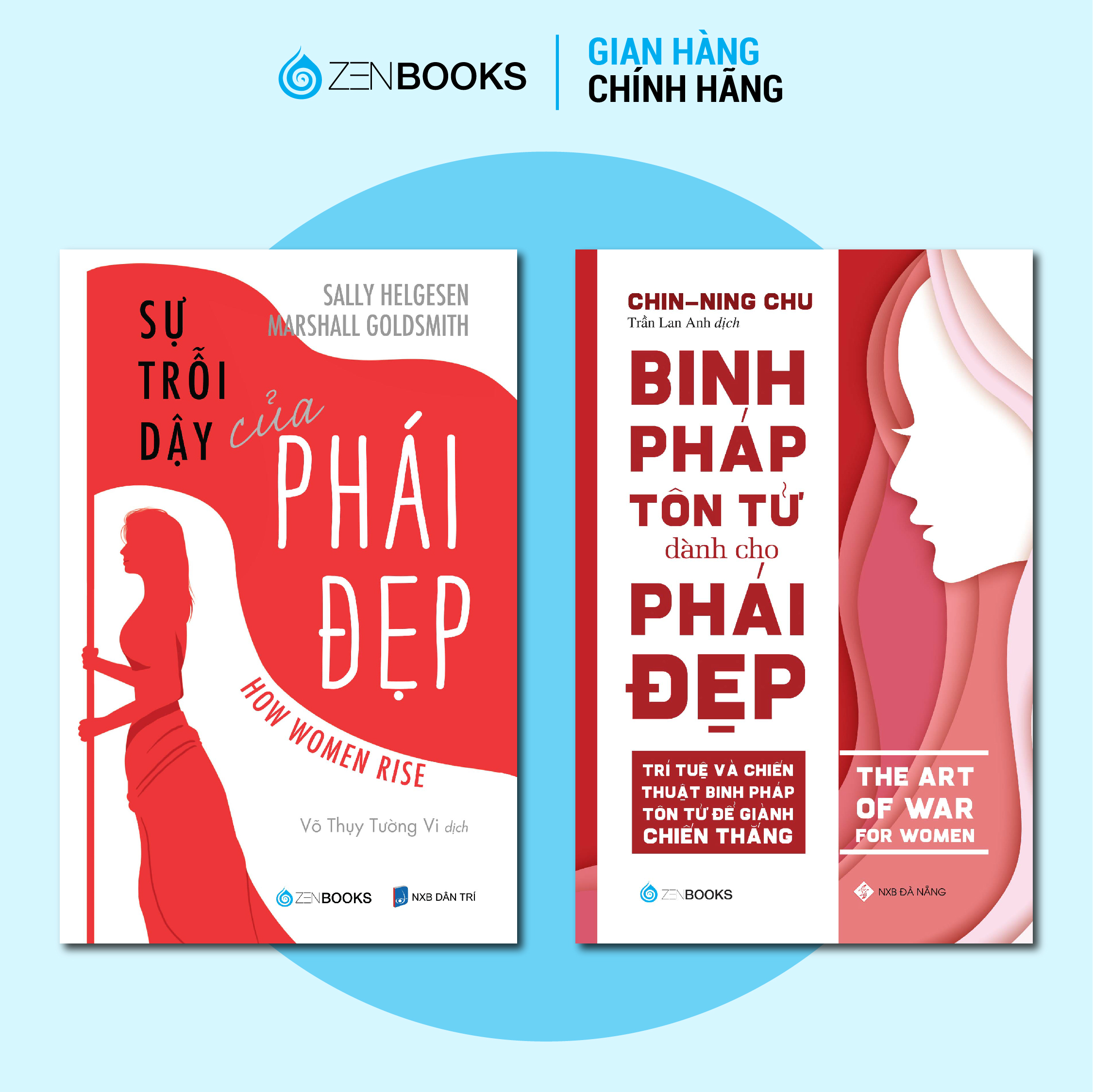 Combo 2 Cuốn Binh Pháp Tôn Tử Dành Cho Phái Đẹp + Sự Trỗi Dậy Của Phái Đẹp
