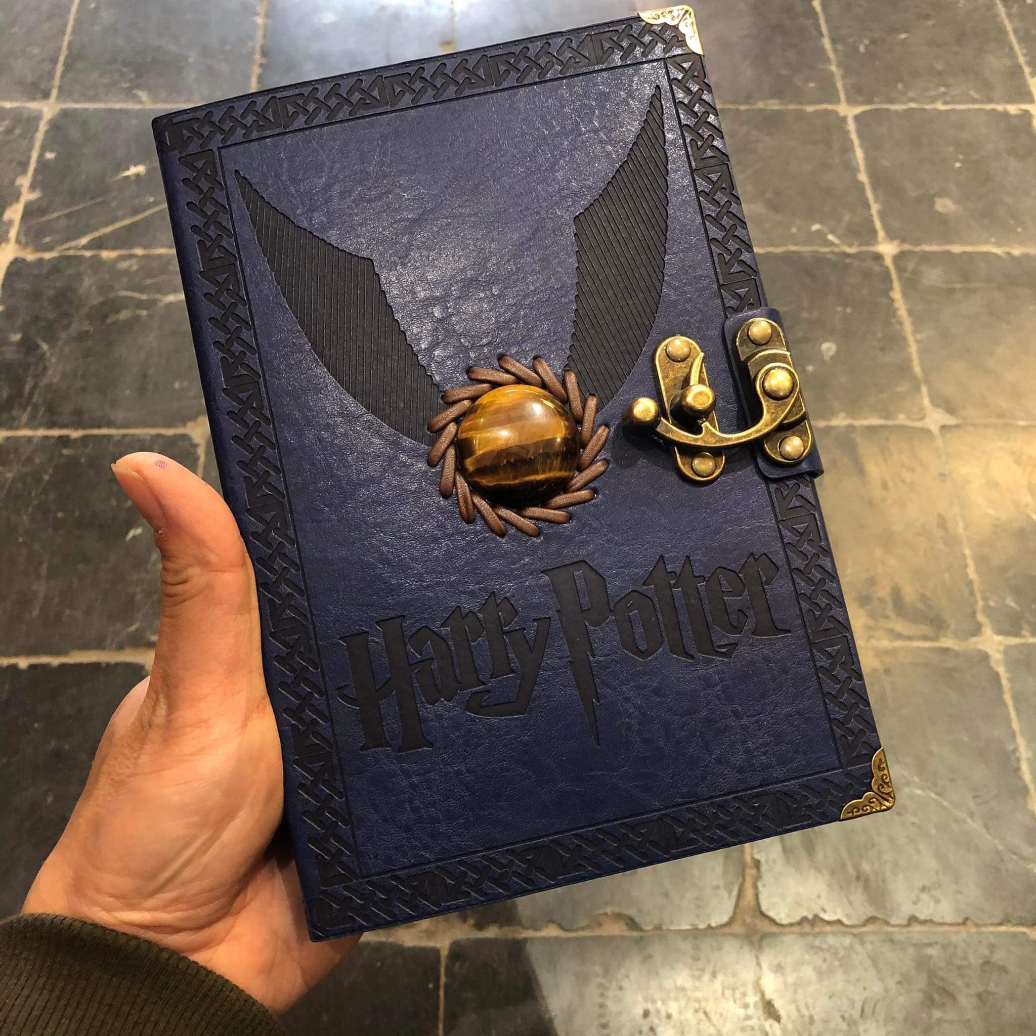 Sổ tay bìa da Hogwast Harry Poter