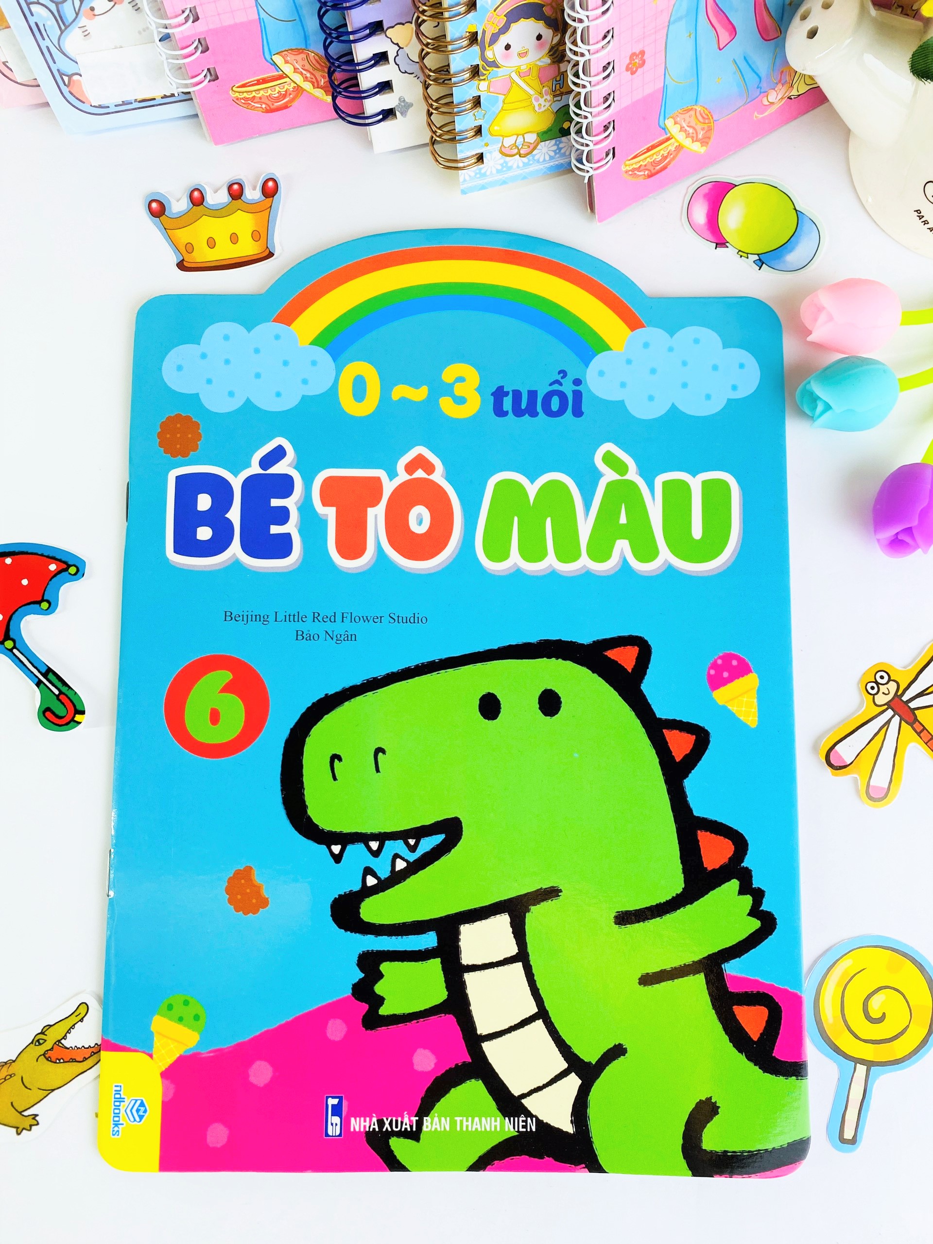 Sách - Combo 8 cuốn: Bé Tô Màu (0-3 tuổi ) - ndbooks