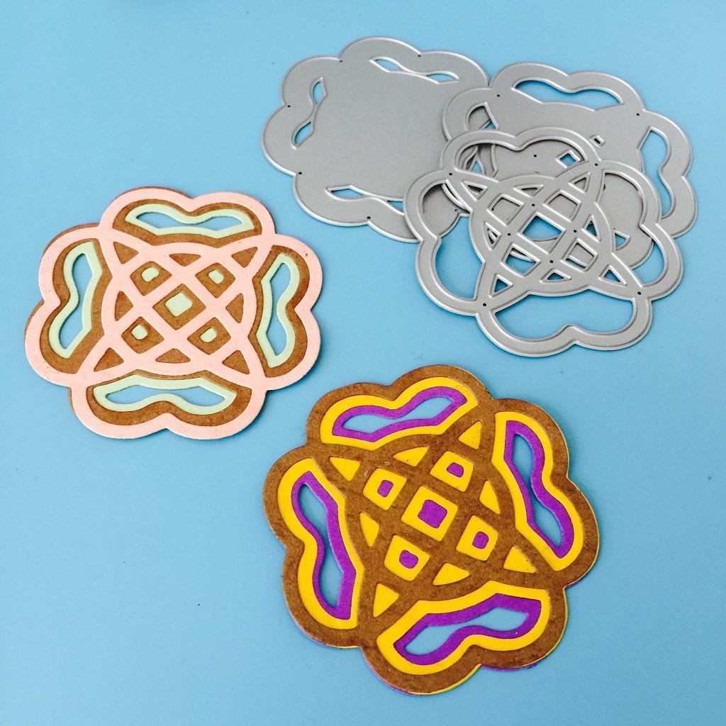 3Pcs Metal DIY Cutting Dies Scrapbook Photo Album Card Making Tool Embossed