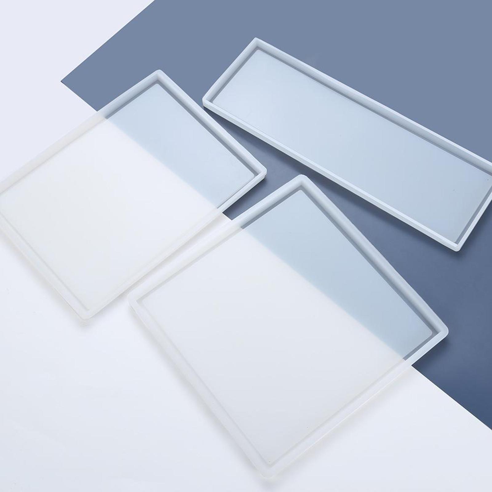 Silicone Tray Molds,Rectangle Rolling Tray Molds,Large Tray Molds for Epoxy Resin,Resin Serving Tray Molds,DIY Jewelry Holder,Home Decoration