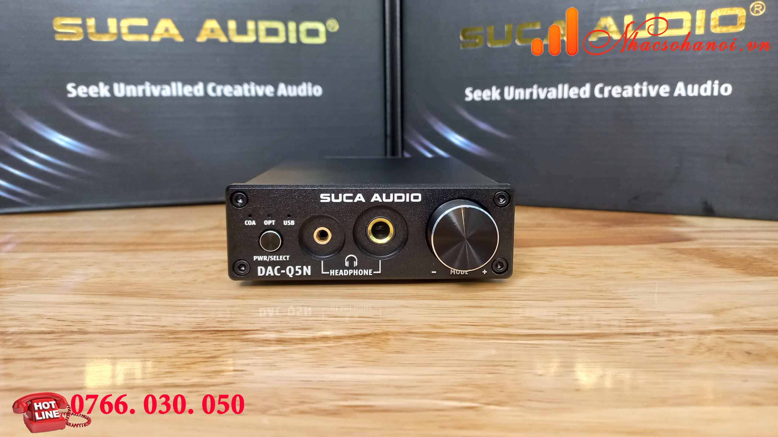 SUCA DAC Q5N - Giải Mã 24Bit/192kHz - Hàng Chính Hãng