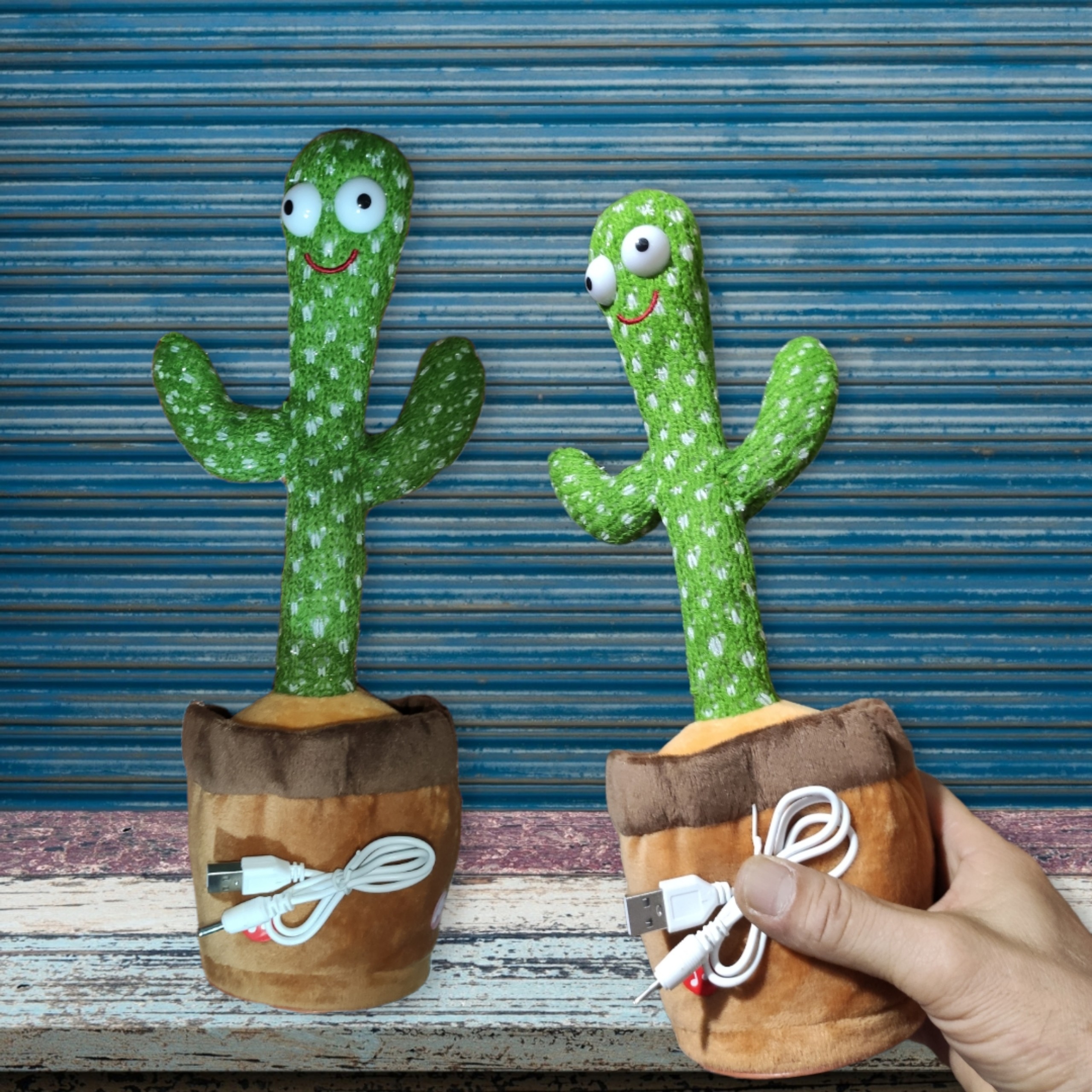 Đồ chơi xương rồng nhảy múa uốn lượn Dancing Cactus phát ra âm thanh vui nhộn biết nhại tiếng