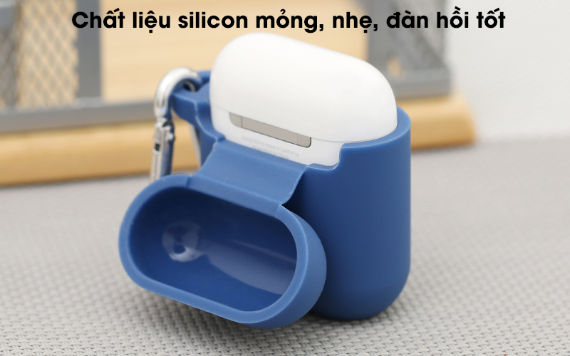 Vỏ bảo vệ bao đựng tai nghe dành cho airpod 1/2