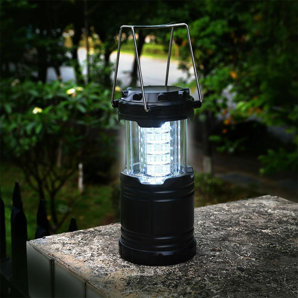 Portable Light Outdoor Camping Hiking Lamp Folding Waterproof Lantern