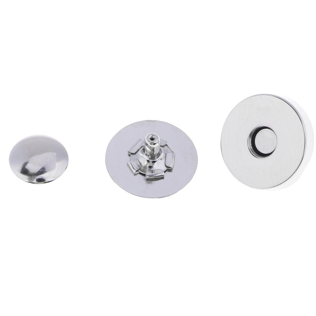 10 Bộ Nail Hai Mặt Nút Từ Tính Chốt Khóa Chốt