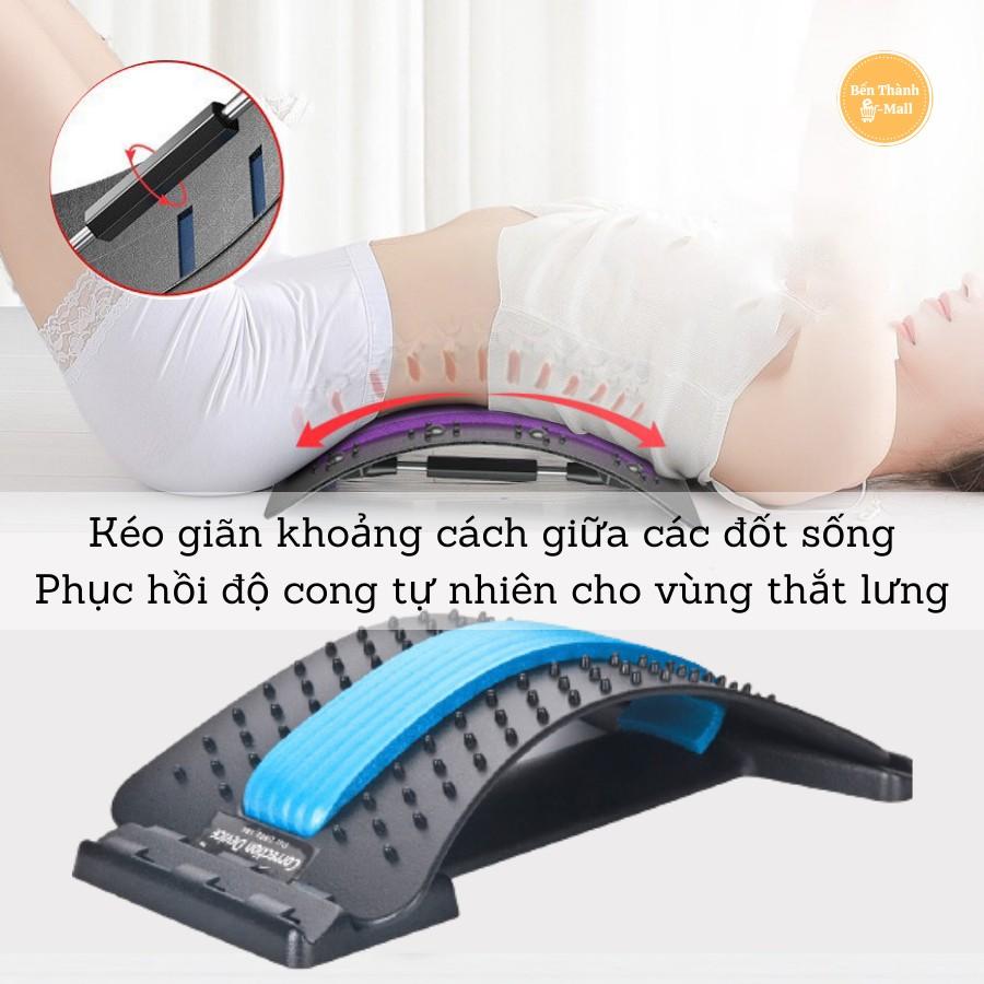 Khung nắn chỉnh cột sống, matxa và kéo giãn cột sống lưng, hỗ trợ điều trị thoát vị đĩa đệm