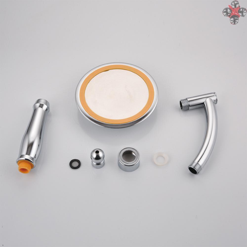 CTOY High Pressure Shower Head 6 Inch Rain Handheld Showerhead G1/2 360°Rotatable Adjustable Bathroom Rain Shower Head Spray Showerhead Bath Handheld Shower Head Replacement