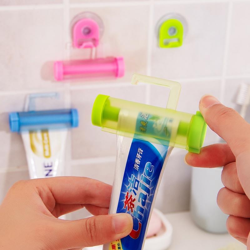 Ống lấy kem đánh răng - Dụng cụ bóp, nặn, ép kem đánh răng, sữa rửa mặt, kem dưỡng da