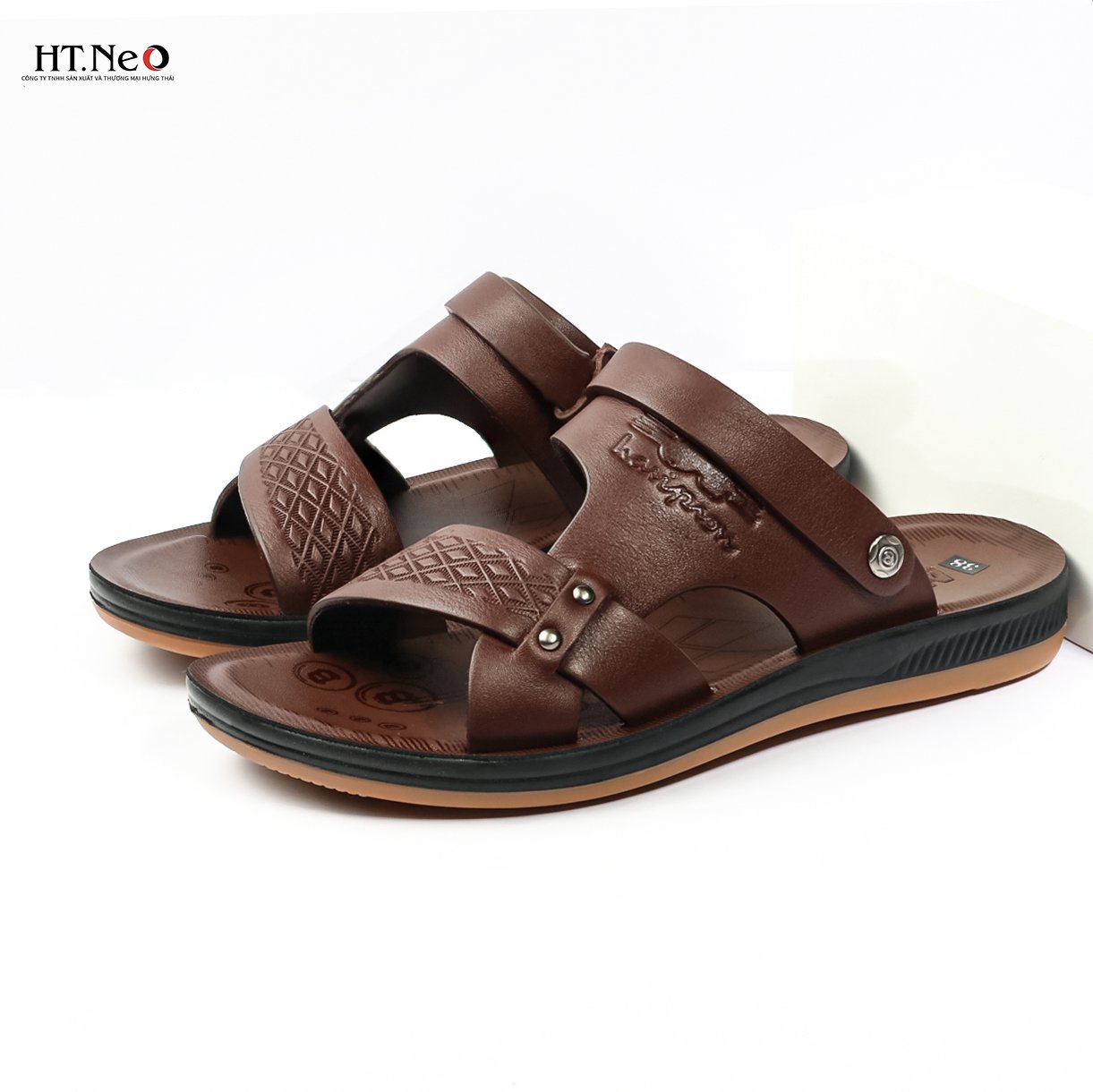 Giày sandal nam HT.NEO da bò thật SD29