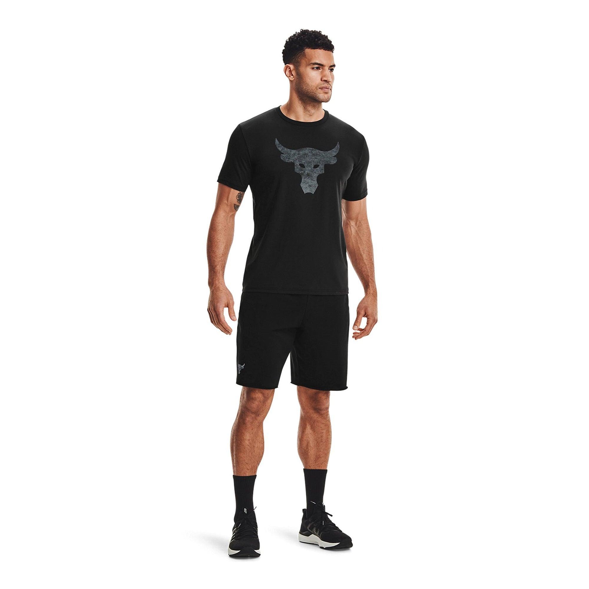 Áo thun tay ngắn thể thao nam Under Armour Project Rock Brahma Bull - 1361733-001