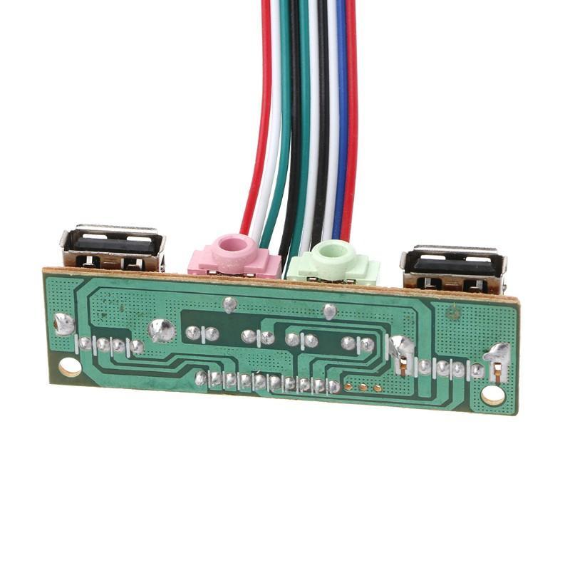 Bộ Chia Tai Nghe 2 Cổng Usb 2.0 Cho Máy Tính