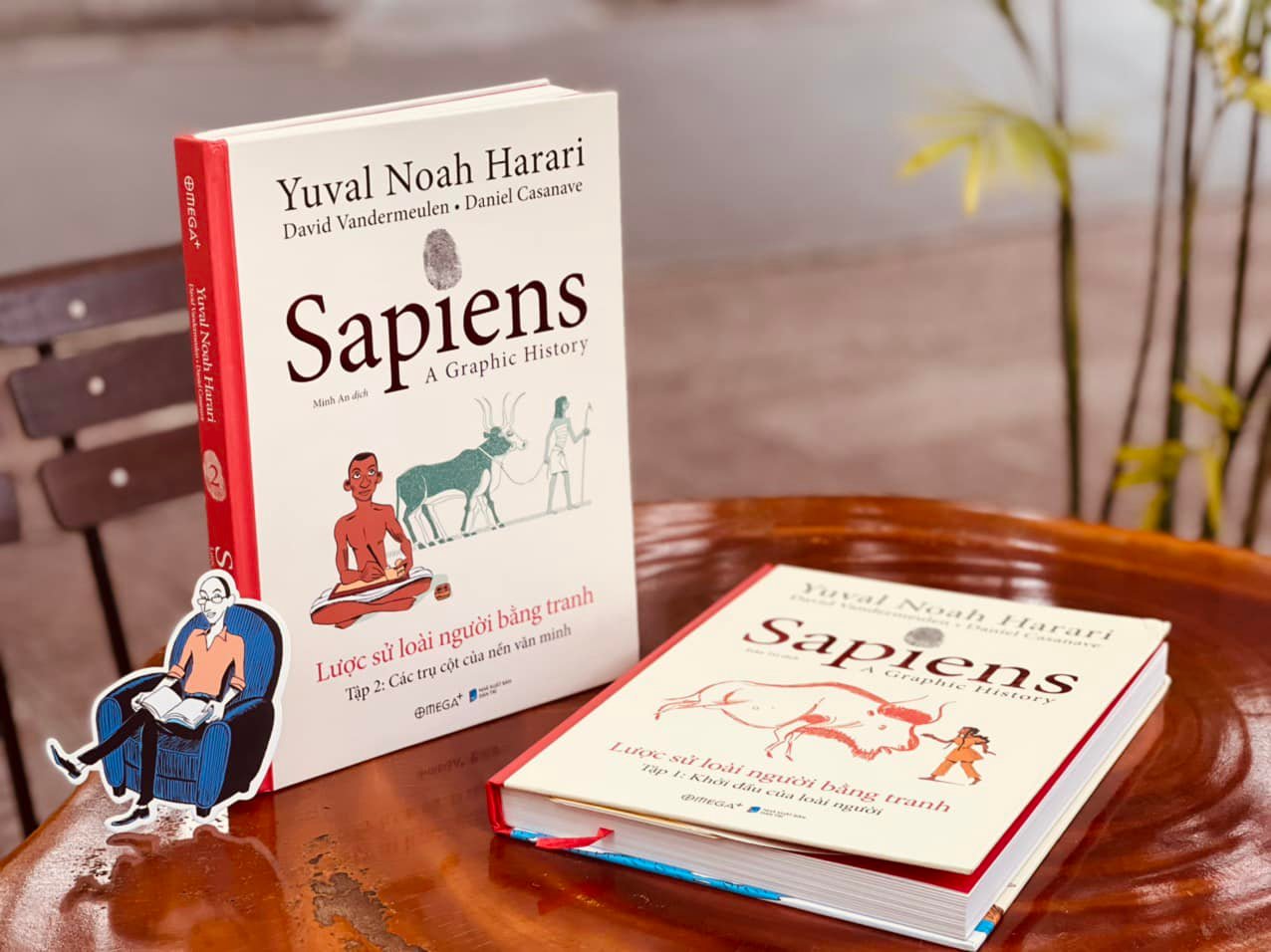 SAPIENS - LƯỢC SỬ LOÀI NGƯỜI BẰNG TRANH Tập 1 và Tập 2