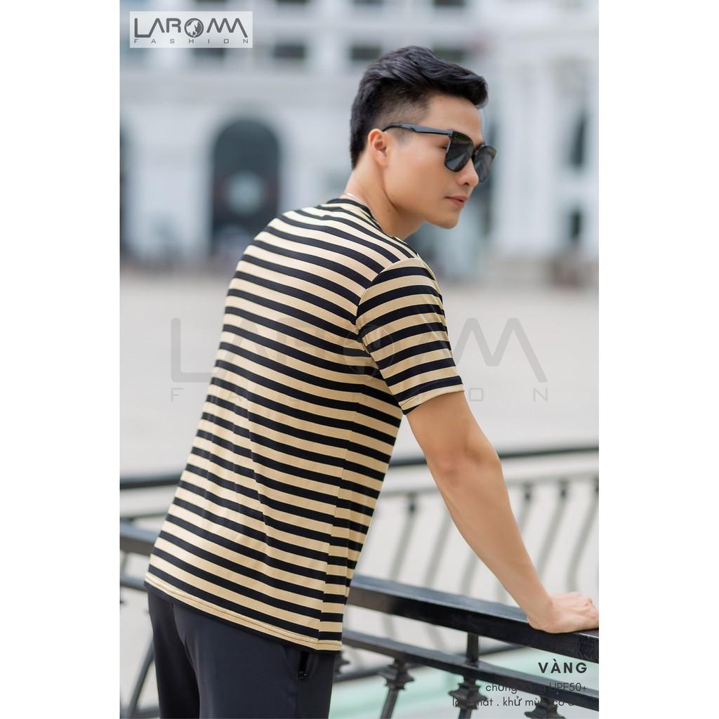 LAROMA Bộ thể thao nam sọc Laroma