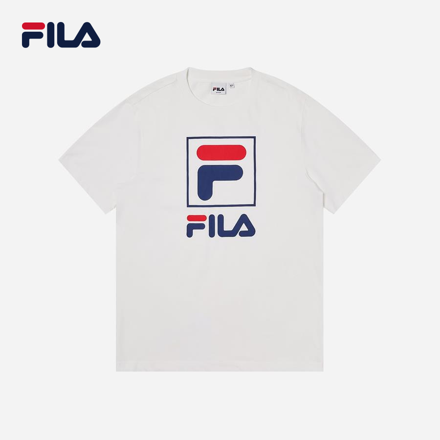 Áo thun tay ngắn thời trang unisex Fila Short Sleeve Tee - FW2RSF2067X-WHI