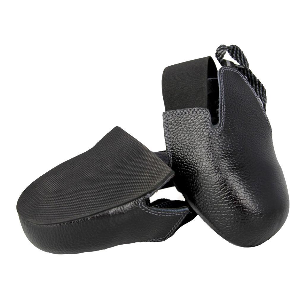 2 Pairs of Covers for Steel Toe Work Shoes: Protective Safety Shoes, Boots, Slippers, Foot