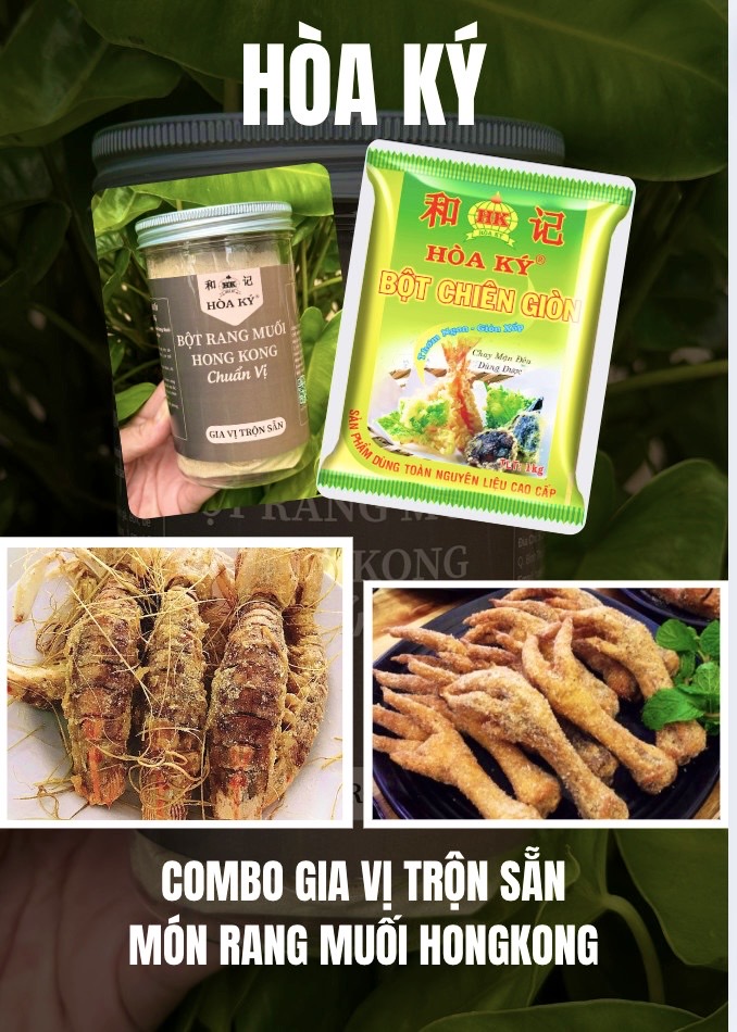 Bột rang muối HongKong 500gr Hoà Ký