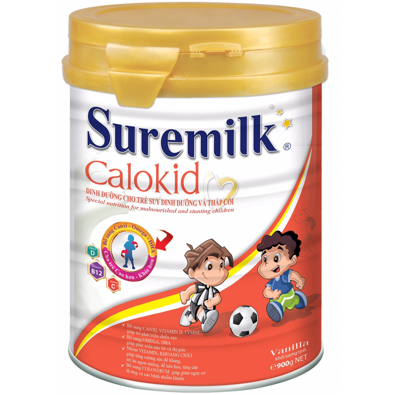 Sữa bột Suremilk Calokid 900g