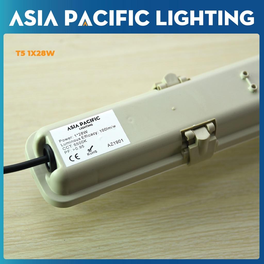 Bộ Máng Đèn Chống Thấm Sử Dụng T5 Asia Pacific Lighting – 1x28w