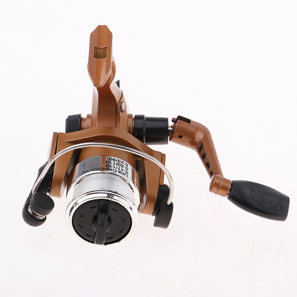 Mini Portable Pocket Fish Pen Shape Aluminum Alloy Fishing Rod Reel