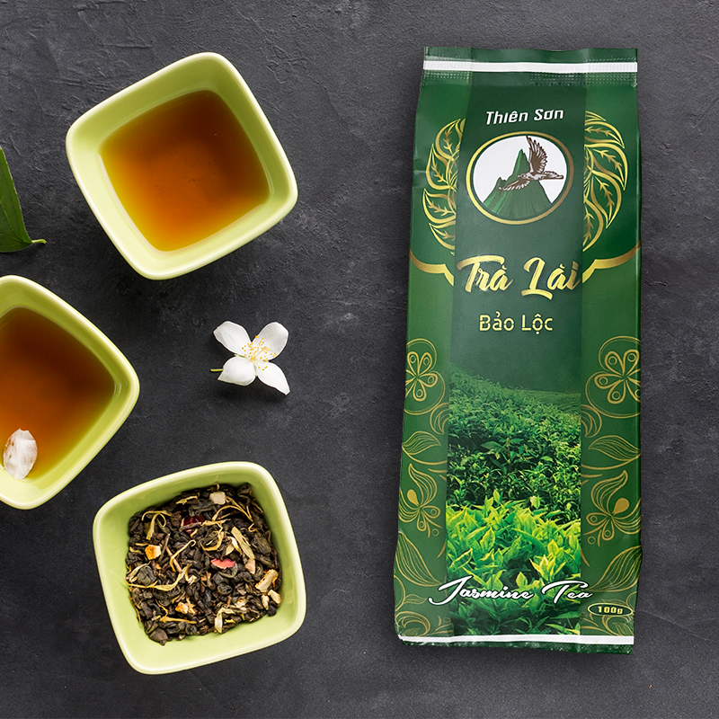 Set 5 Gói Trà Thiên Sơn Ướp Hoa Lài Bảo Lộc