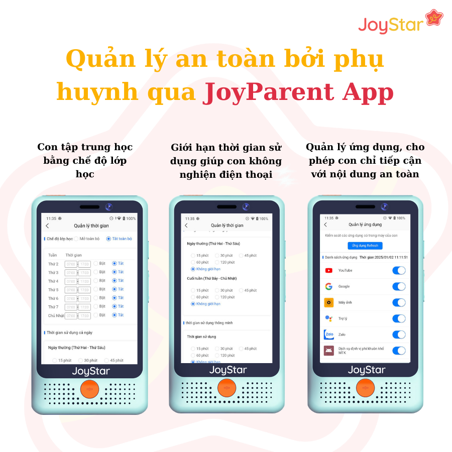 Điện Thoại Thông Minh Học Sinh Joystar S10| Hàng chính hãng | Thông Minh Hơn Cả Smartphone, An Toàn Hơn Đồng Hồ Định Vị |