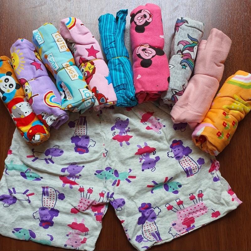 Quần ngắn thun cotton borip cho bé trai bé gái từ 8 đến 16kg - Quần ngắn cho bé