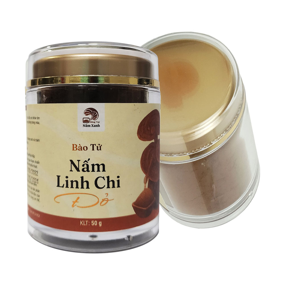 Bào Tử Nấm Linh Chi Đỏ - Tốt Cho Sức Khỏe - Nông Trại Nấm Xanh