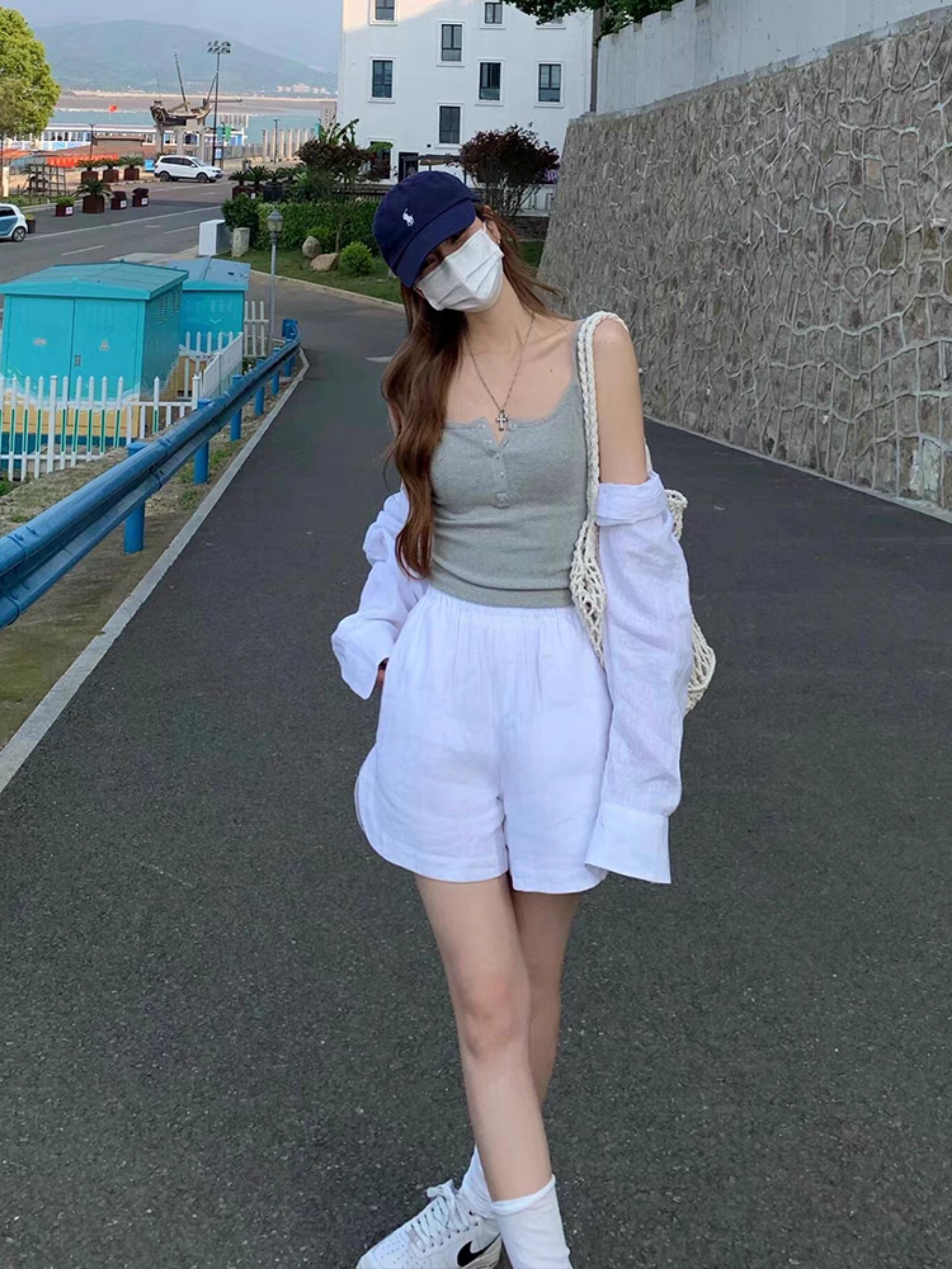 Bộ áo sơ mi và quần đùi nữ, set đồ nữ tiểu thư sang chảnh, thiết kế đi chơi đi dạo chất LINEN Bv05