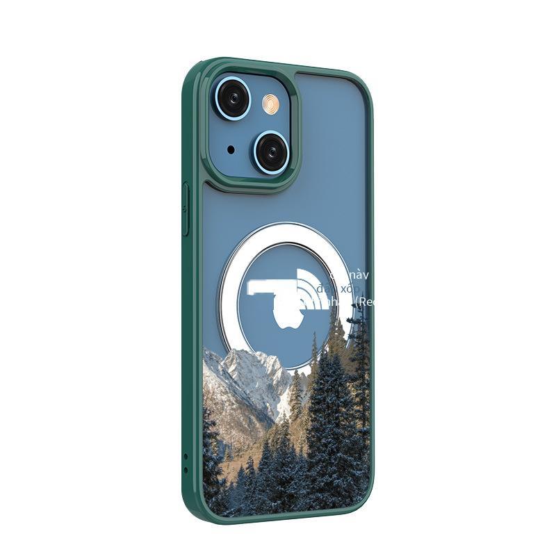 Đảm bảo chất lượng Vỏ điện thoại di động Apple 14Pro hút từ tính 14proamx chống rơi magsafe mới trong suốt cho Amazon