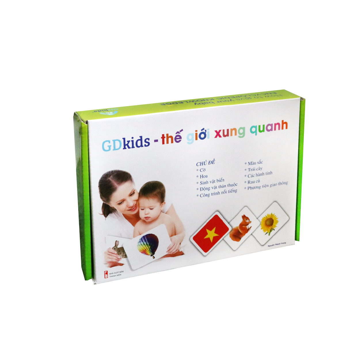 GDKIDS Thế giới xung quanh (Bộ 100 Thẻ) – Flashcard Glenn Doman