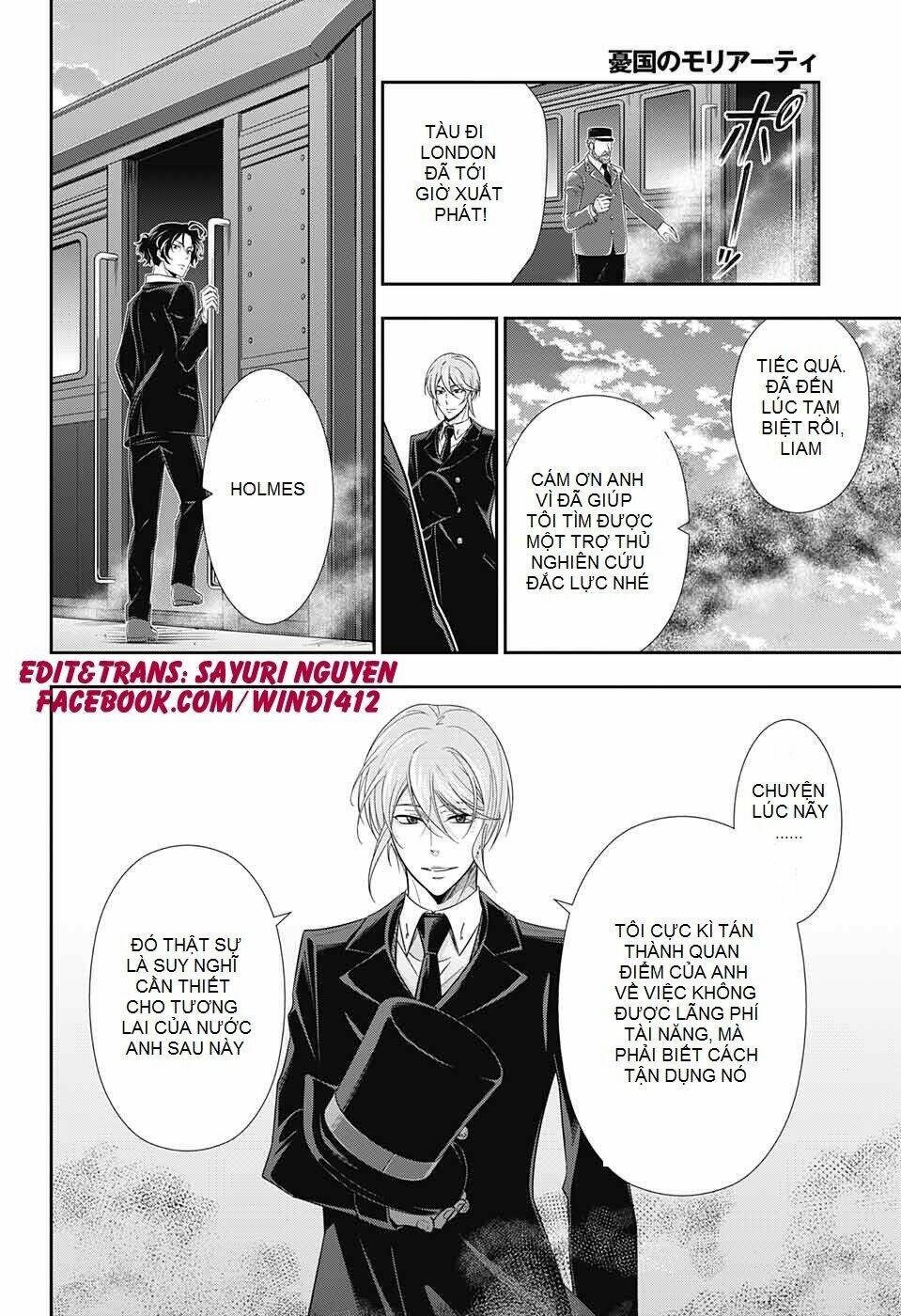 nhà ái quốc moriarty chapter 31 42