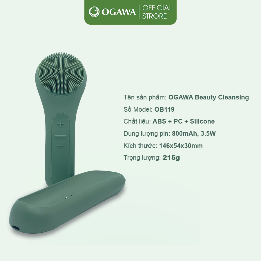 Máy rửa mặt Siêu âm OGAWA Beauty Cleansing