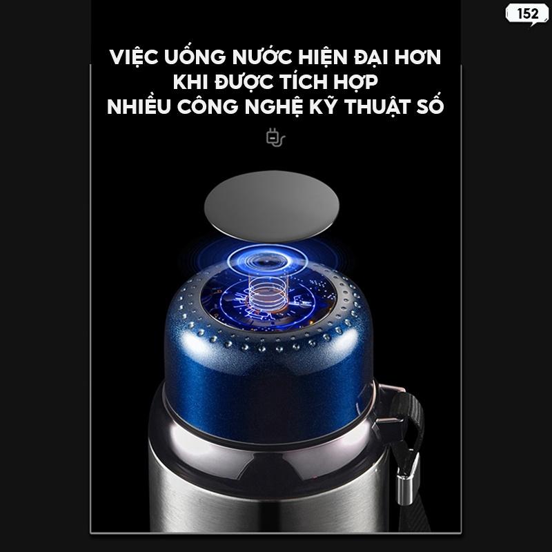 Bình Nước Giữ Nhiệt Dung Tích 600ml Inox 316 Màu Loang Mẫu Mới Có Lưới Lọc Trà 152