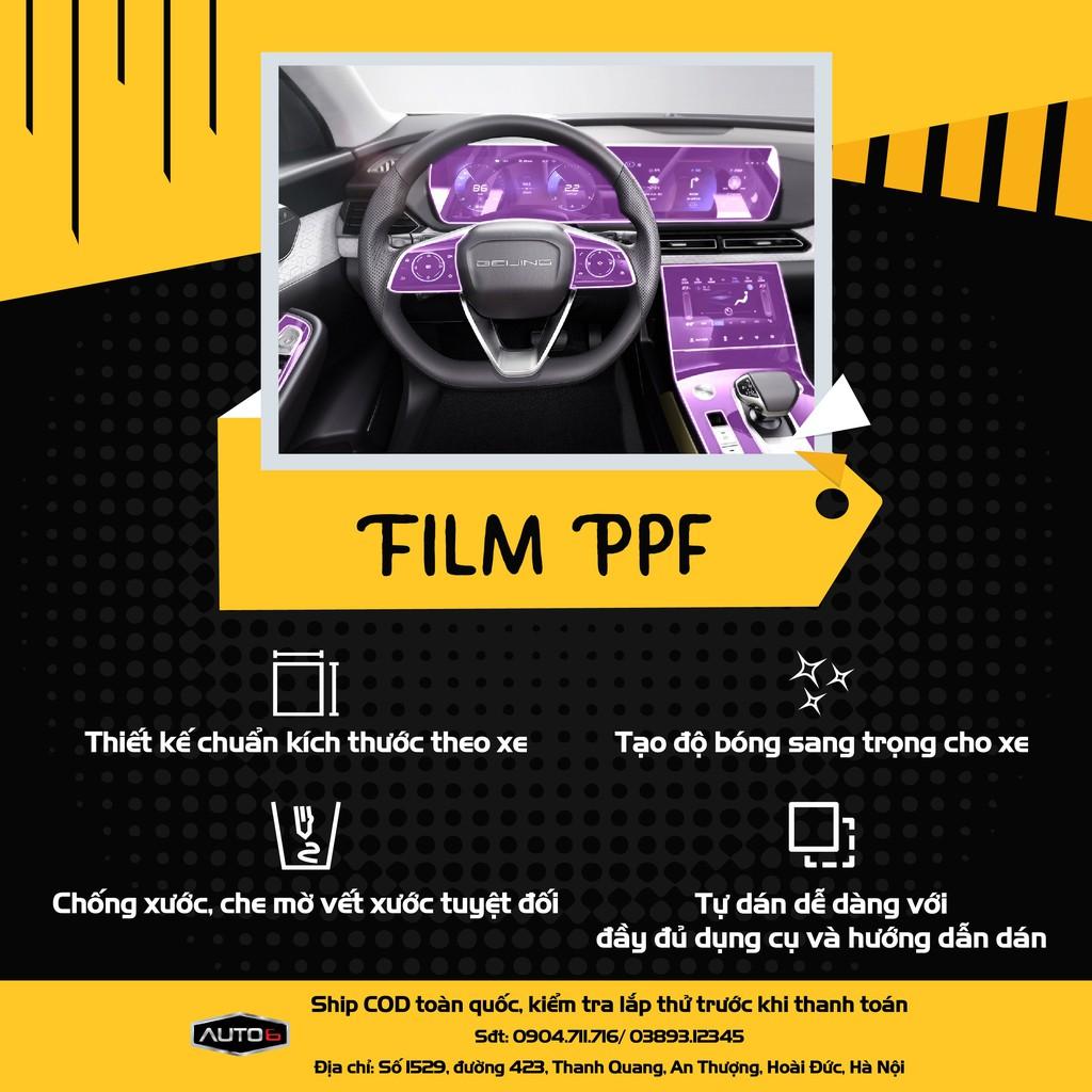 FORD EVEREST: Film PPF dán FULL BỘ NỘI THẤT - AUTO6 - Chống xước, làm mờ đi các vết xước cũ, tạo độ bóng cho xe