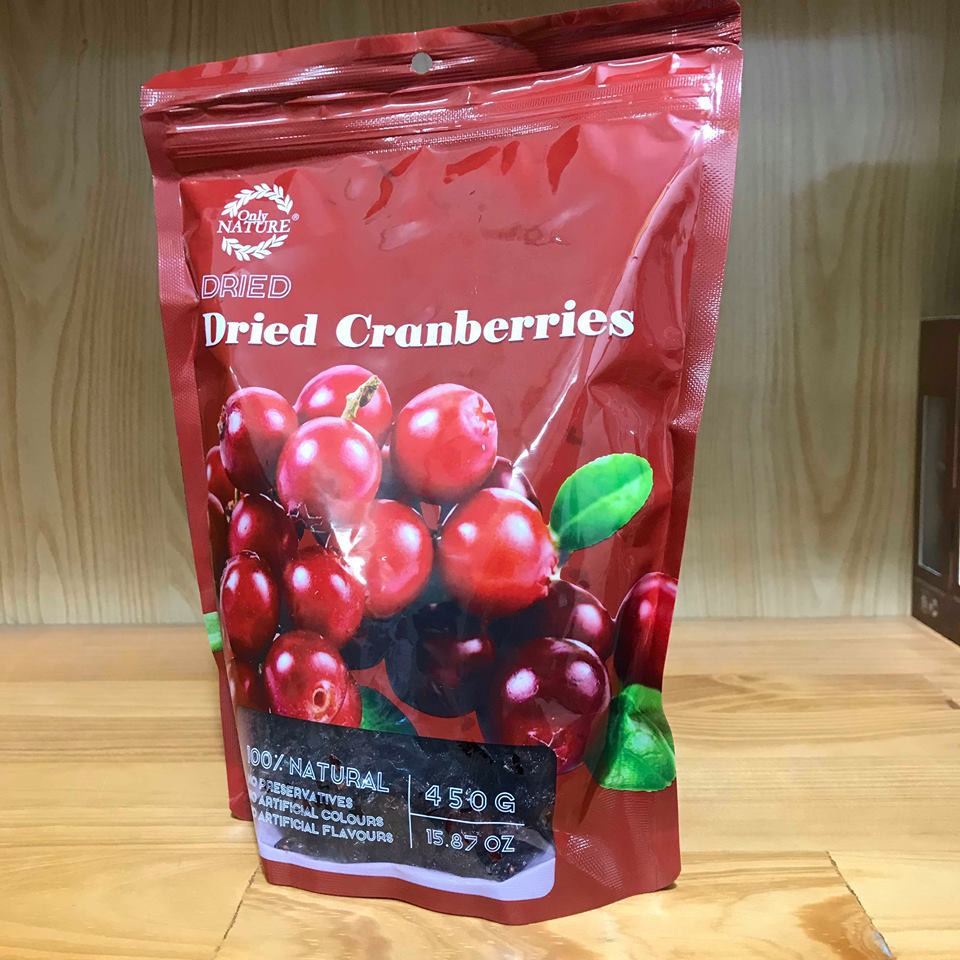 Nam Việt Quất Sấy Khô Only Nature 450 gram