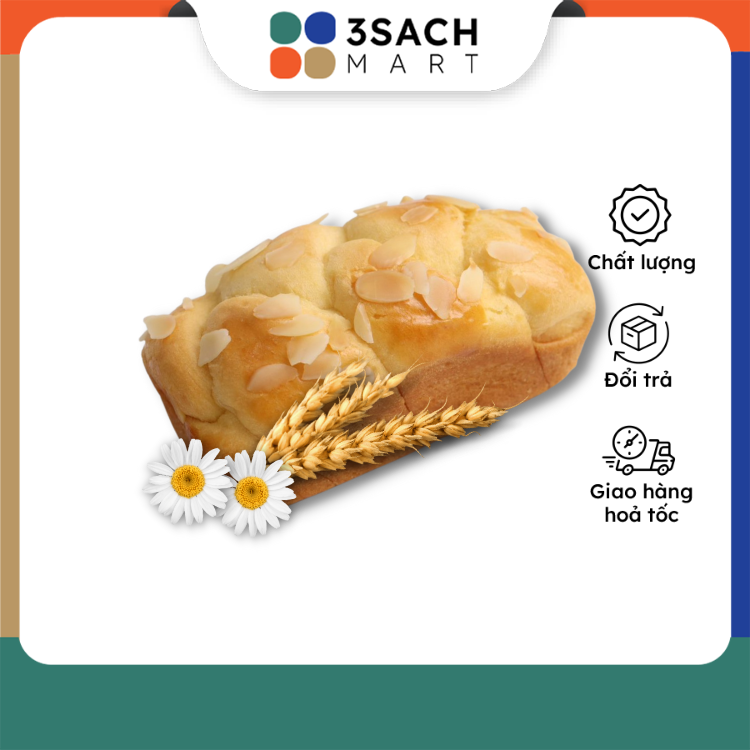 Bánh Mì Hoa Cúc 3Sach Kitchen - 110gr