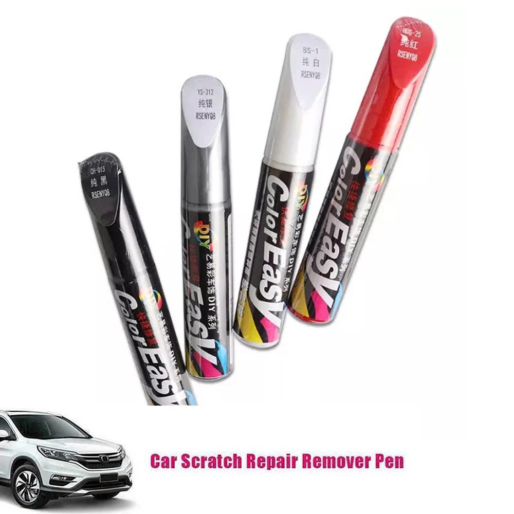Bút tẩy xóa vết trầy xước dăm, xước lộ màu trên ô tô xe máy màu đen